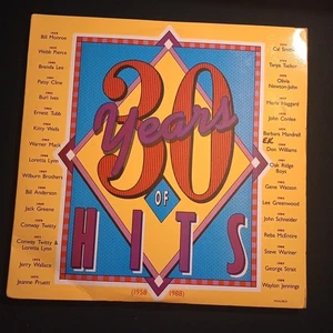 30 Years of Hits (1988 2-LP) MCA Records MCA2-8025 Columbia Record Club Edition  - Picture 1 of 9