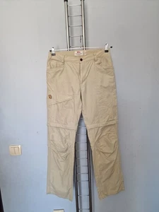 Fjällräven FJALLRAVEN 89241 Daloa Damen Beige Hose Trekkinghose 2 IN 1 Gr. 38 - Bild 1 von 9