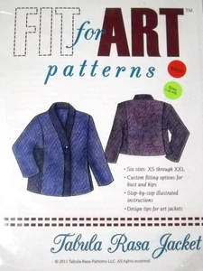 Chaqueta Tabula Rasa apta para patrones artísticos talla L-XXL patrón de costura - Imagen 1 de 2
