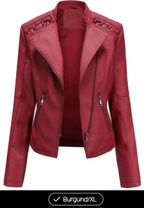PU Lederjacke Damen - Bikerjacke Gr.42 Neu* - Bild 1 von 10