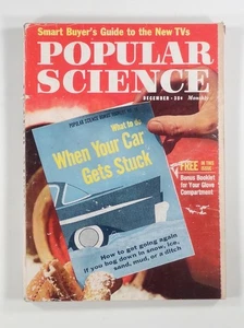 1960 Dec POPULAR SCIENCE Unstick Your Car MID-CENTURY TV tear-out Driver booklet - Picture 1 of 7