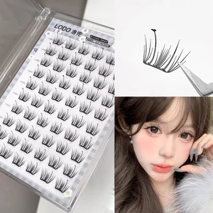 Star & Herz Versch önerung Anime Lash Cluster DIY Lash Extensions - Photo 1/11