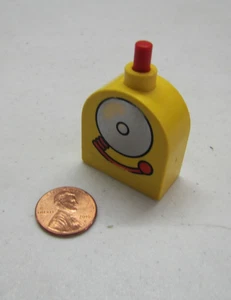 Vintage LEGO Duplo FIREHOUSE FIRE STATION BELL ALARM Push for Sound Rings #3 - Picture 1 of 5