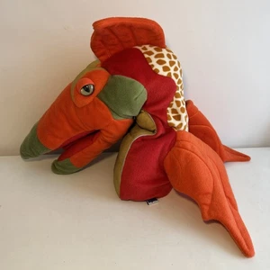 Manhattan Toys Dinosaur Puppet Plush Prehistoric Pals Peter Pteranodon - Picture 1 of 9
