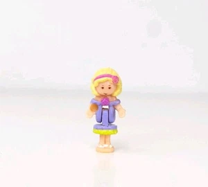 Vintage Polly Pocket Bluebird 1996 Polly's Crystal Perfume Sweet Roses Rose Doll - Picture 1 of 6