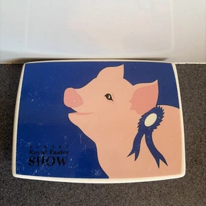 1998 Sydney Royal Easter Show Limited Edition Commemorative Ceramic Plate PIG - Picture 1 of 7