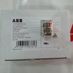 10 Stück Neu ABB CR-MX230AC2L Steckbares Schnittstellenrelais Qualitätssicherung - Bild 1 von 4