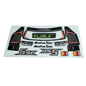 Adesivo guscio FLMLF PER 1/5 HPI ROFUN RV KM BAJA 5SC CAMION RICAMBI RC AUTO - Foto 1 di 13