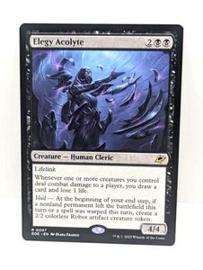 Elegy Acolyte - Edge of Eternities - Regular - Raro - Criatura - EOE 097 - - Imagen 1 de 2