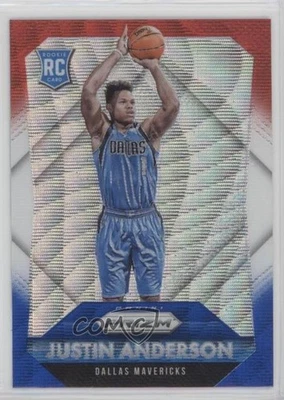 Panini Prizm Rookies 2015-16 rojo blanco y azul Justin Anderson #303 Rookie RC 4l3 Foto 1 de 3