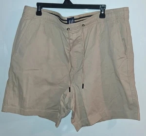 Gap Khaki Pull-on Shorts Sz XXL - Picture 1 of 2