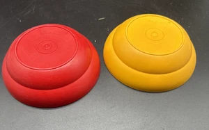 Vintage Tupperware Schüsseln rot und gelb 866-6/ 866-7 - Bild 1 von 10