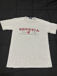 Camiseta vintage y2k Georgia Bulldogs 2002 SEC Champs UGA camiseta Jansport talla M - Imagen 1 de 3