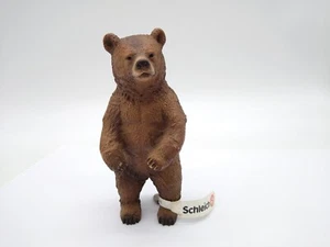 Schleich Standing Adult Grizzly Brown Bear - New with Tag - Picture 1 of 9