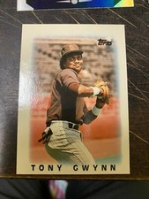 Tony Gwynn 1986 Topps - League Leader Minis #65