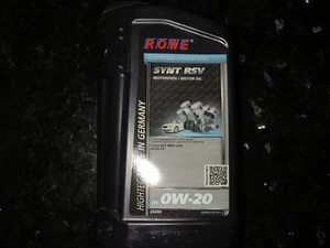 ROWE HIGHTEC SYNT RSV SAE 0W-20 1 LITER VOLVO ACEA - Bild 1 von 1