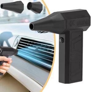 Elektrische Staubgebläse Mini Luftdruckspray 4-Gang 90000 U/min Turbo Reiniger - Afbeelding 1 van 12