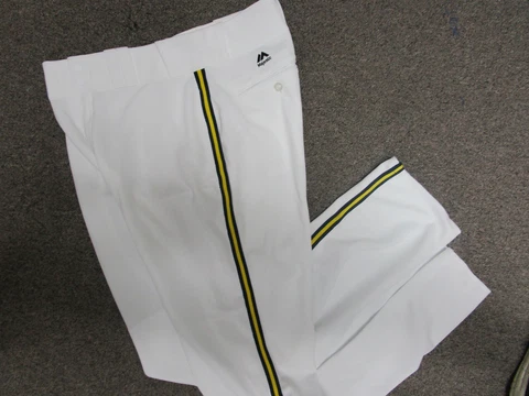 MILWAUKEE BREWERS 2020 WHITE FLEX BASE MAJESTIC BASEBALL PANTS SIZE 30-44 Cover