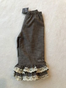 NEW MATILDA JANE Platinum Libby Lace Cropped Ruffles Size 4 NWT Lindy - Picture 1 of 5