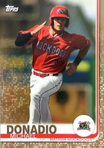 2019 TOPPS PRO DEBUT - GOLD - MICHAEL DONADIO /50