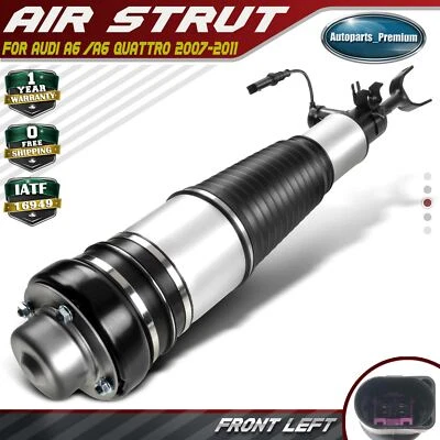 前左空气悬架空气支柱组件适用于奥迪 A6 A6 Quattro 2007 - 2011 — 第 1/4 张图片