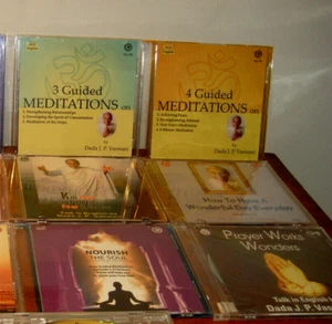 Dada J P Vaswani - Lot of SIX Lectures on Meditation Instructional CDs - Bild 1 von 6