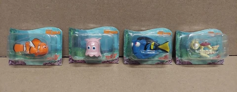 Finding Nemo 4 Mini Figure Set Sega Prize Disney Pixar New 2005 Cover