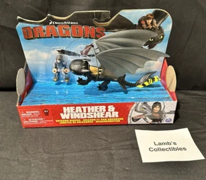 Dreamworks Dragons How to train your Dragon error rare Heather with toothless - Picture 1 of 24