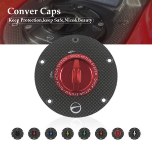 Nuevas tapas para tanque de combustible de fibra de carbono de carreras para DUCATI 1199 1299 959 899 PANIGALE - Imagen 1 de 10