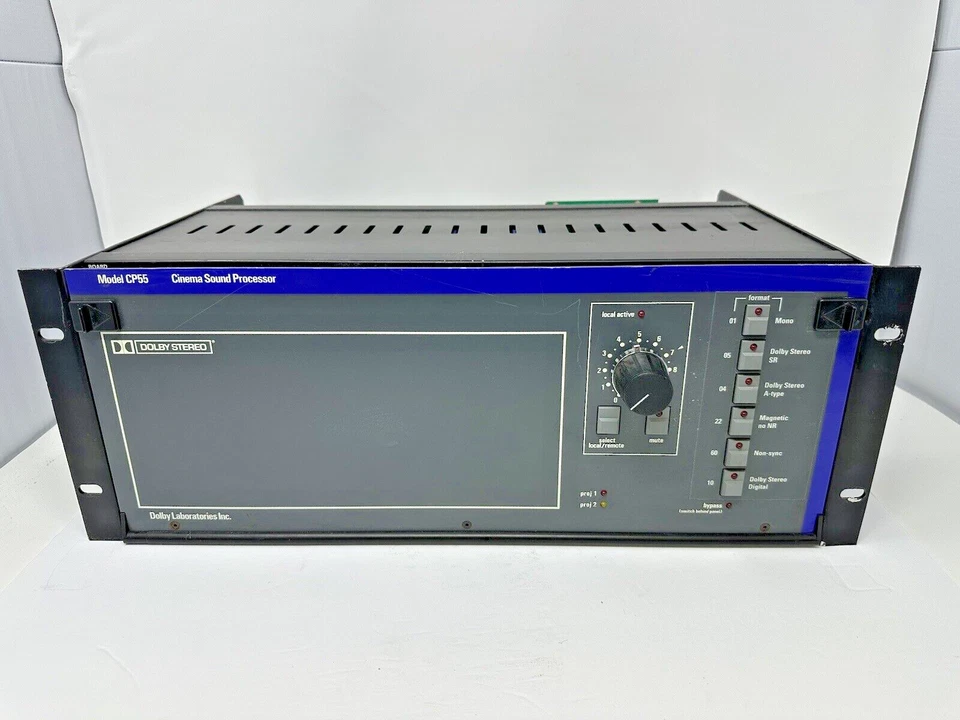 Dolby CP55 Cinema Sound Processor Rack-Mount Dolby Stereo - Untested As Is - Image 1 of 4