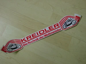 Pegatina Patch Sticker emblema KREIDLER raro coleccionista; NUEVO pero antiguo artículo de almacén - Imagen 1 de 1