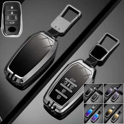 Zinc Alloy TPU Car Smart Key Fob Case Cover For Toyota Previa Alphard 2014-2020 Foto 1 de 4