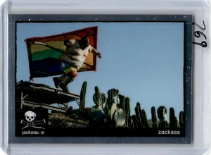 2022 Zerocool Jackass Trading Cards Silver Zackass - Bild 1 von 2