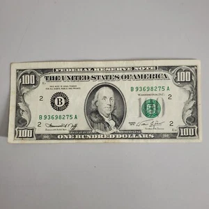 1974 $100 Dollar Note Series New York, NY *RARE* - Picture 1 of 2