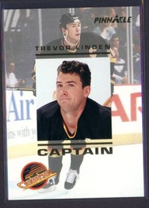 1993-94 Pinnacle Captains Canadian #24  Trevor Linden    *12207