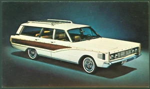 Vintage 1965 Mercury Colony Park Station Wagon Promo Postcard NOS/Unused - Picture 1 of 1
