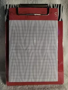 Mini/Small Zebra Print Clipboard. New - Picture 1 of 3