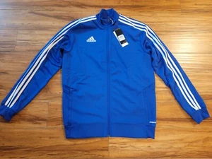 Adidas Blue Tiro 19 Classic Training Track Jacket Mens Size M Medium - Picture 1 of 5