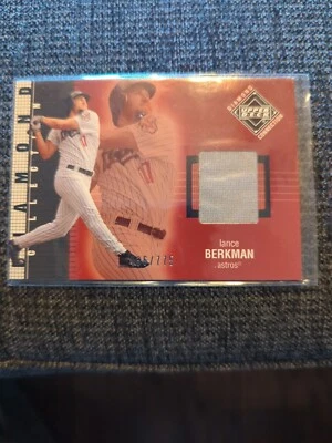 Upper Deck Diamond Collection Lance Berkman Houston Astros Game Used Pants Card - Image 1 of 2