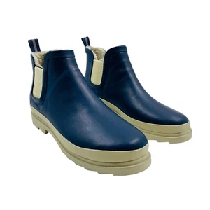 Camel active Herren Blau Gummi Winter Chelsea Stiefel Eu 41 US 8 UK 7.5 - Bild 1 von 18