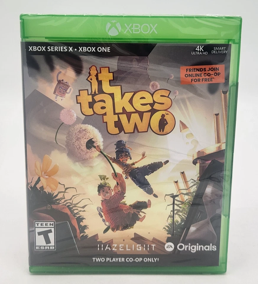 It Takes Two -- Standard Edition (Microsoft Xbox One, 2021) Brand New Sealed US - Image 1 of 4