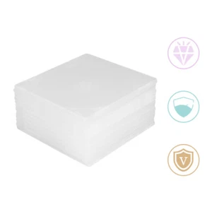 25 Pcs Ultrathin DVD Case Transparent CD Package Boîte de rangement portable CD - Photo 1/12