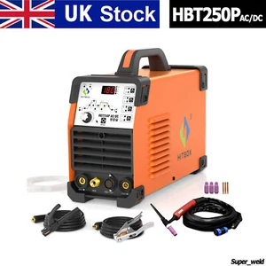 HITBOX Aluminium AC/DC 200A Digital 230V Pulse Inverter MMA TIG Welder UK Plug - Picture 1 of 8