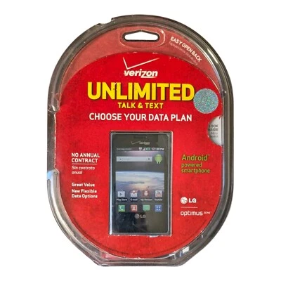 Verizon LG Optimus Zone Prepaid Phone Unlimited Talk & Text No Annual Contract  - Image 1 of 3