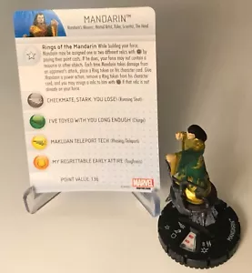 Mandarin #030 #30 The Invincible Iron Man Marvel Heroclix RAR - Bild 1 von 2