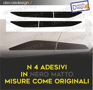 4 Adesivi replica fasce portiera auto  DACIA SANDERO da 2020 sportello decals - Imagen 1 de 3