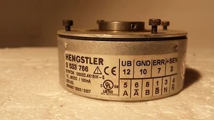 HENGSTLER ENCODER 0 533 766, R176TDN 1000ED.4N15IH-S - Picture 1 of 2