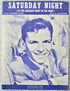 Partituras Saturday Night 1944 Young Frank Sinatra  - Imagen 1 de 1