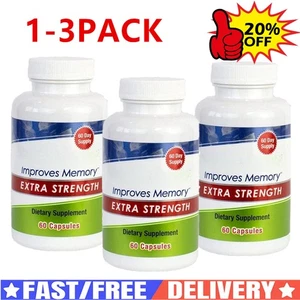1-3 PACKS Prevagen Extra Strength 20MG Capsules - 60 Counts For Your Brain - Picture 1 of 14