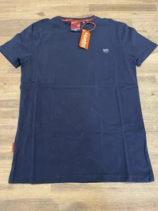 Men’s Superdry Navy Tshirt Medium bNWTs - Picture 1 of 6